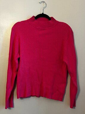 Ripped Mock Turtleneck Sweater | Shiny by Nature